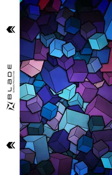 Захисна гідрогелева плівка BLADE Hydrogel Screen Protection (Print_Plotter) back Singularity series Cubes