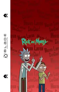 Захисна гідрогелева плівка BLADE (P) back Animated series Rick and Morty
