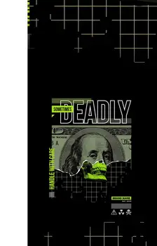 Захисна гідрогелева плівка BLADE (P) back Just money series Deadly