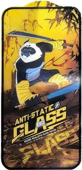 Захисне скло 5D Anti-static Panda (тех.пак) для Apple iPhone 13 Pro Max/14 Plus 6,7" Black