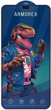 Защитное стекло ARMOREX 5D High-Alum AntiDust for iPhone 16 Pro Black