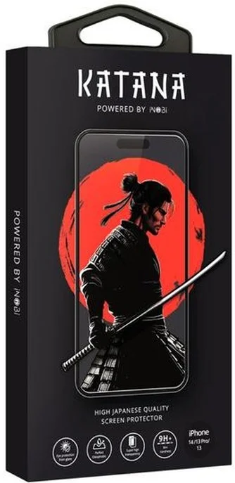 Захисне скло KATANA by iNobi for iPhone 15 Plus / 16 Plus Black
