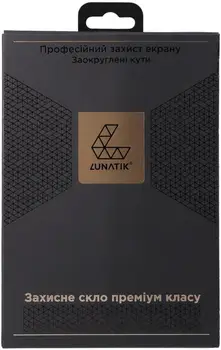 Захисне скло LUNATIK Premium Tempered Glass Full Cover Samsung Galaxy S24/S25 Black (LN-121)