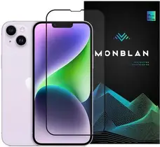 Захисне скло Monblan для iPhone 13 Pro Max / 14 Plus 2.5D Anti Static 0.26mm Black