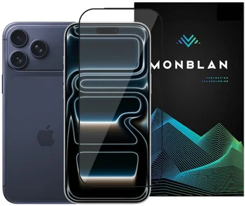 Захисне скло Monblan для iPhone 17 Pro Max 2.5D Anti Static 0.26mm [Dust-Proof] Black