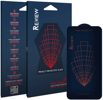 Захисне скло Re:view Privacy for Iphone 17 Pro Max Black