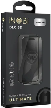 Захисне скло iNOBI Ultimate DLC 3D for iPhone 15 Pro Max Black
