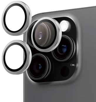 Захисне скло для камери ArmorStandart AR для iPhone 16 Pro / 16 Pro Max White Titanium (ARM79409)