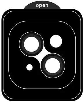 Защитное стекло для камеры ArmorStandart Pro для Apple iPhone 14 / 14 Plus Black (ARM68065)