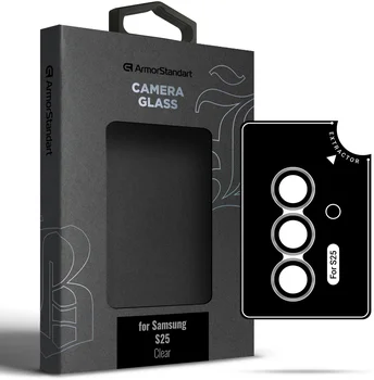 Захисне скло для камери ArmorStandart Supreme BI для Samsung S25 Clear (ARM83219)