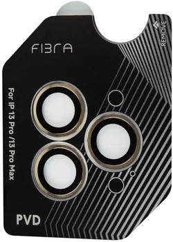 Захисне скло для камери FIBRA Protective Lens iPhone 13 Pro/13 Pro Max Gold