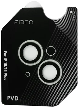 Захисне скло для камери FIBRA Protective Lens iPhone 15/15 Plus Green