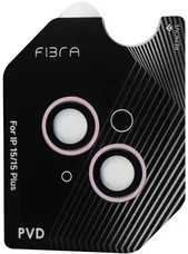 Захисне скло для камери FIBRA Protective Lens iPhone 15/15 Plus Pink