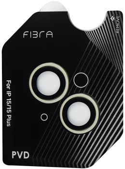 Захисне скло для камери FIBRA Protective Lens iPhone 15/15 Plus Yellow