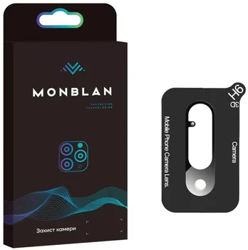 Захисне скло для камери Monblan для Google Pixel 10 Black