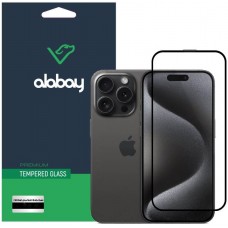 Захисне скло для смартфона Alabay Antistatic Glass for iPhone 16 Pro Max Black