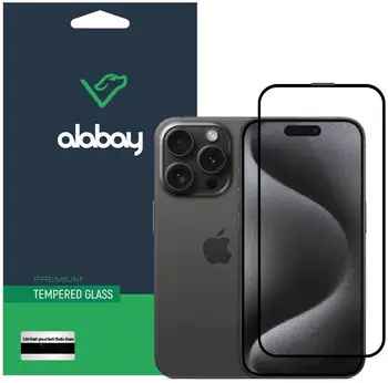 Захисне скло для смартфона Alabay Antistatic Glass for iPhone 16 Pro Max Black