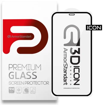 Защитное стекло для смартфона ArmorStandart Icon 3D для Apple iPhone 11 Pro/XS/X (ARM55720-GI3D-BK)