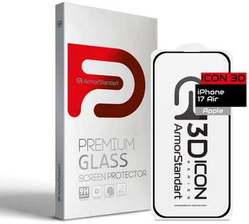 Захисне скло для смартфона ArmorStandart Icon 3D для Apple iPhone 17 Air (ARM86215)