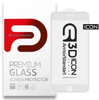 Защитное стекло для смартфона ArmorStandart Icon 3D для Apple iPhone 8 Plus/7 Plus White (ARM55983-GI3D-WT)
