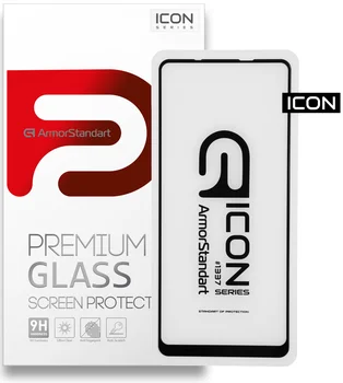 Захисне скло для смартфона ArmorStandart Icon для Samsung Galaxy A21s (A217) (ARM56243-GIC-BK)