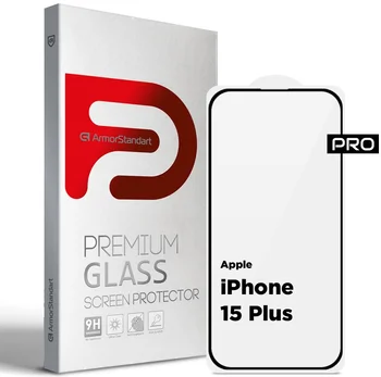 Защитное стекло для смартфона ArmorStandart Pro для Apple iPhone 15 Plus (ARM71486)