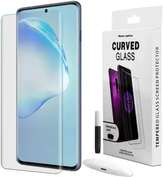 Захисне скло для смартфона Curved Glass Samsung Galaxy S21 Transparent