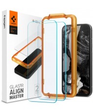 Защитное стекло для смартфона Spigen GLAS.tR AlignMaster Google Pixel 8a (2 pcs) Clear (AGL07464)