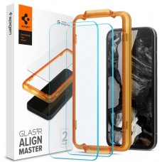 Захисне скло для смартфона Spigen GLAS.tR AlignMaster Google Pixel 8a (2 pcs) Clear (AGL07464)