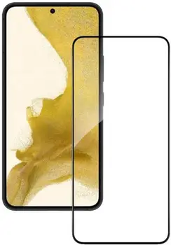 Захисне скло для смартфона Tempered Glass Samsung Galaxy S22 Plus Full Film Black