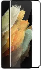 Захисне скло для смартфона Tempered Glass Samsung Galaxy S22 Ultra 3D Edge Glue Black