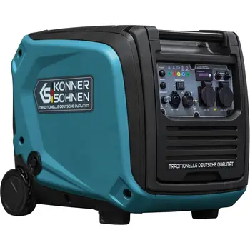 Інверторний комбінований генератор (газ-бензин) Konner&Sohnen KS 4000iEG S (UA)