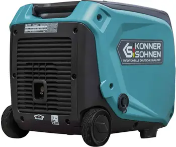 Інверторний комбінований генератор (газ-бензин) Konner&Sohnen KS 4000iEG S (UA)