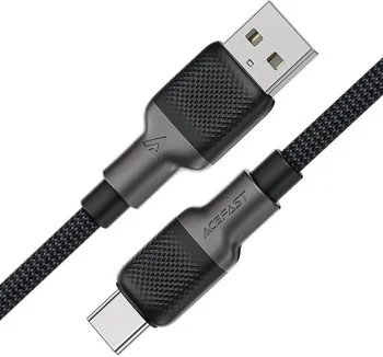 Кабель Acefast C10-04 USB Type-A to USB Type-C 1.2m Black (6974316283126)