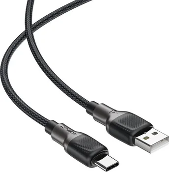Кабель Acefast C10-04 USB Type-A to USB Type-C 1.2m Black (6974316283126)