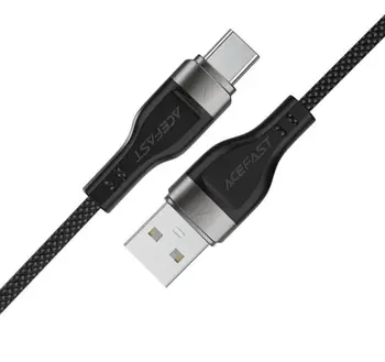 Кабель Acefast C11-04 USB to USB Type-C 1.2m Black (6974316280224)