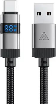 Кабель Acefast C15-04 USB Type-A to USB Type-C 66W 1.2m Black (6974316283737)