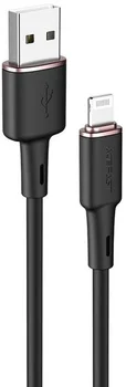 Кабель Acefast C2-02 USB Type-A to Lightning 1.2m Black (AFC2-02B)