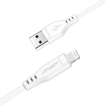 Кабель Acefast C3-02 USB Type-A to Lightning 1.2m White (6974316280835)