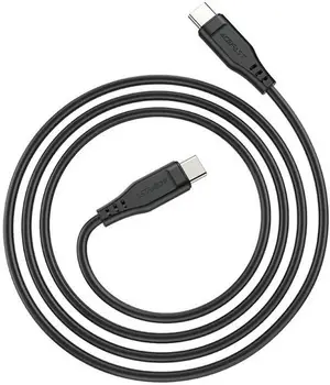 Кабель Acefast C3-03 USB Type-C to USB Type-C 1.2m Black (6974316280842)