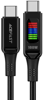 Кабель Acefast C7-03 USB Type-C to USB Type-C 100W 1.2m Black (6974316282778)