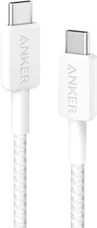 Кабель Anker USB-C to USB-C 1.8m White (A81F6H21)