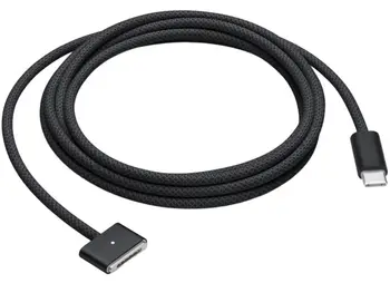 Кабель Apple USB-C to MagSafe 3 Cable 2m Space Black (MUVQ3)