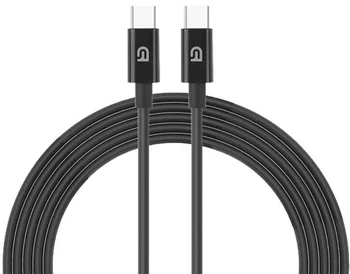 Кабель ArmorStandart ABMM093B USB-C to USB-C Cable 1m Black (ARM64289)