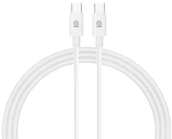 Кабель ArmorStandart ABMM093L USB-C to USB-C Cable 1.2m White (ARM64300)
