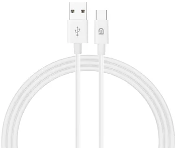Кабель ArmorStandart AMD718L USB-C to USB Cable 1.2m White (ARM64298)