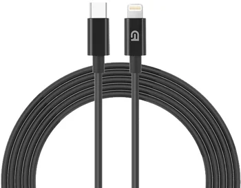 Кабель ArmorStandart AMQGJ2B Lightning to USB-C Cable 1m Black (ARM64293)