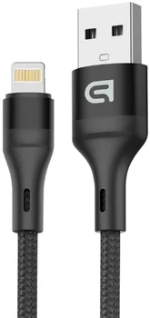 Кабель ArmorStandart AR87 USB to Lightning 3A 1.2m Black (ARM64037)