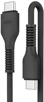 Кабель ArmorStandart AR88 Type-C to Type-C 3A 1m Black (ARM65293)