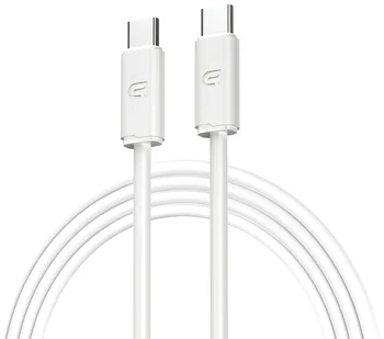 Кабель ArmorStandart AT-C6E USB Type-C to USB Type-C 60W 1,2m TPE White (ARM75872)